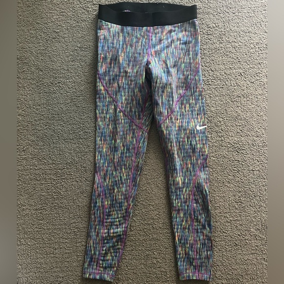 Nike Multicolor Leggings - Size Small - Picture 1 of 2